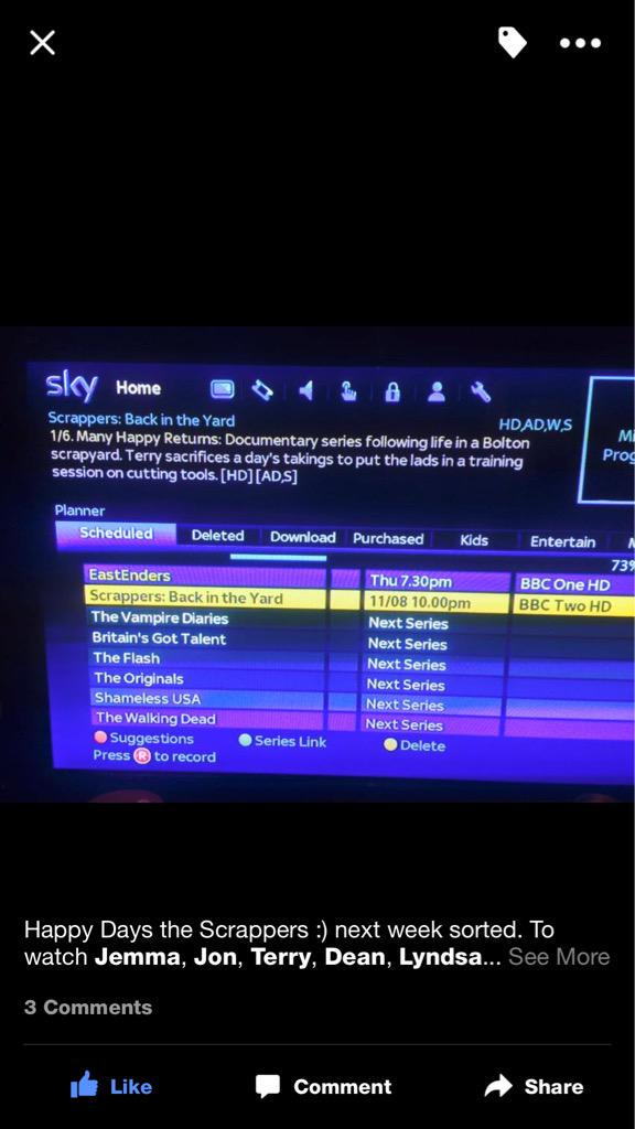 ScrappersTV's tweet photo. Have you set your planners for tomorrow night? #scrappers #backintheyard http://t.co/ZjLbup7PvT