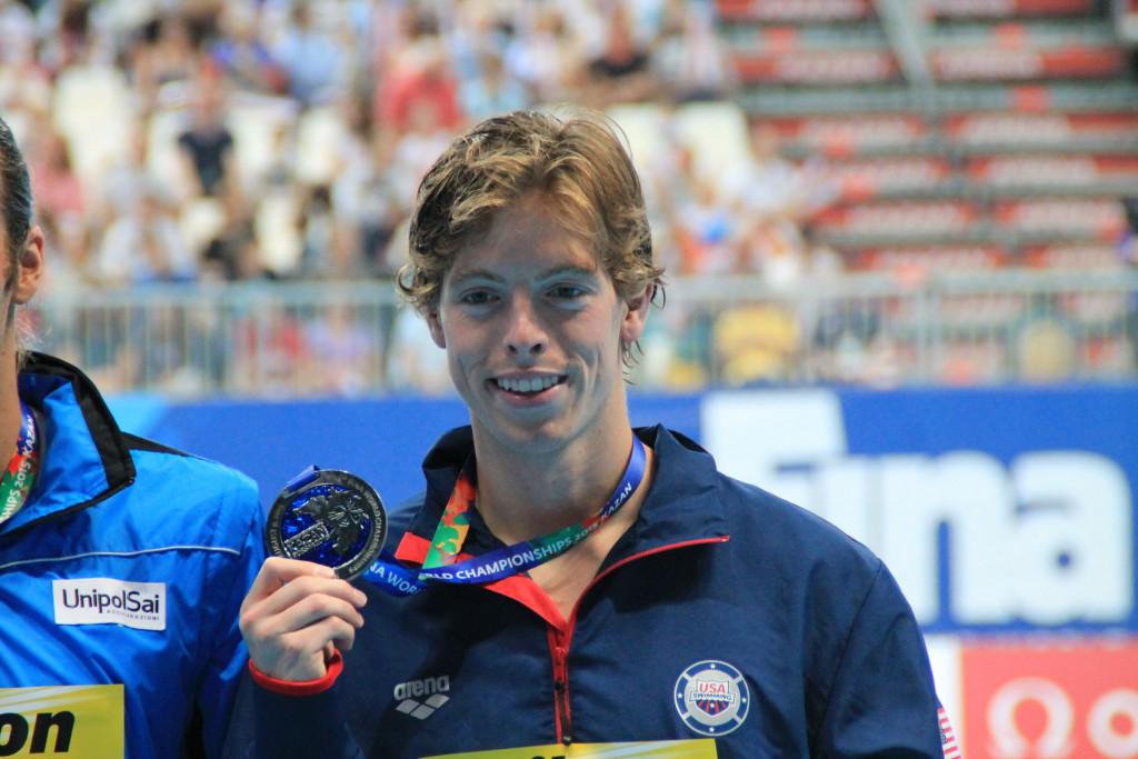 Connor Jaeger Refocused For 1500 Free Final, Setting American ... @wylastiming #kazan2015 wp.me/p56Jja-CYM