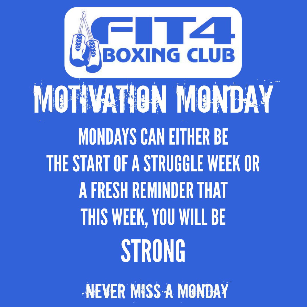 Fit 4 Boxing Club tweet media