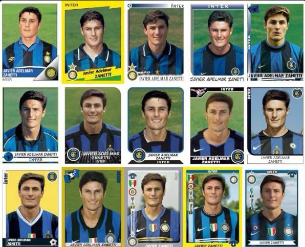 Happy 42nd birthday to Javier Zanetti. As well as being a great footballer, the man had brilliant hair from day one! 