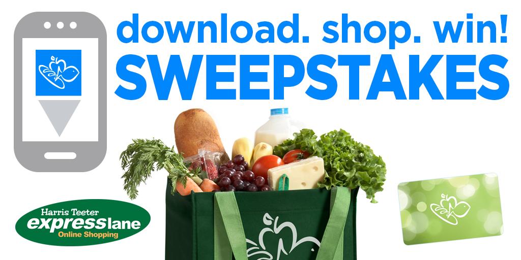 HarrisTeeter's tweet photo. RT for $100 GC for ur next #HarrisTeeterApp order! Download & enter our August sweeps. http://t.co/TI2LgV6pPW http://t.co/lerBiV4VXW