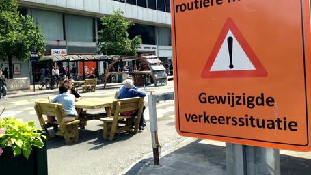 De grootste voetgangerszone van Europa ligt in Brussel: nos.nl/l/2051341