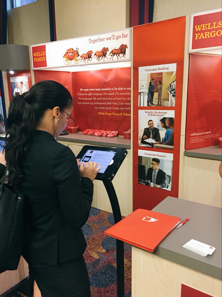 Oh Well, another <a href="/yello_co/">Yello</a> customer @WellsFargoJobs at it here &amp;looking sharp #ALPFA #HRTech #cloud #resume @RECSOLU