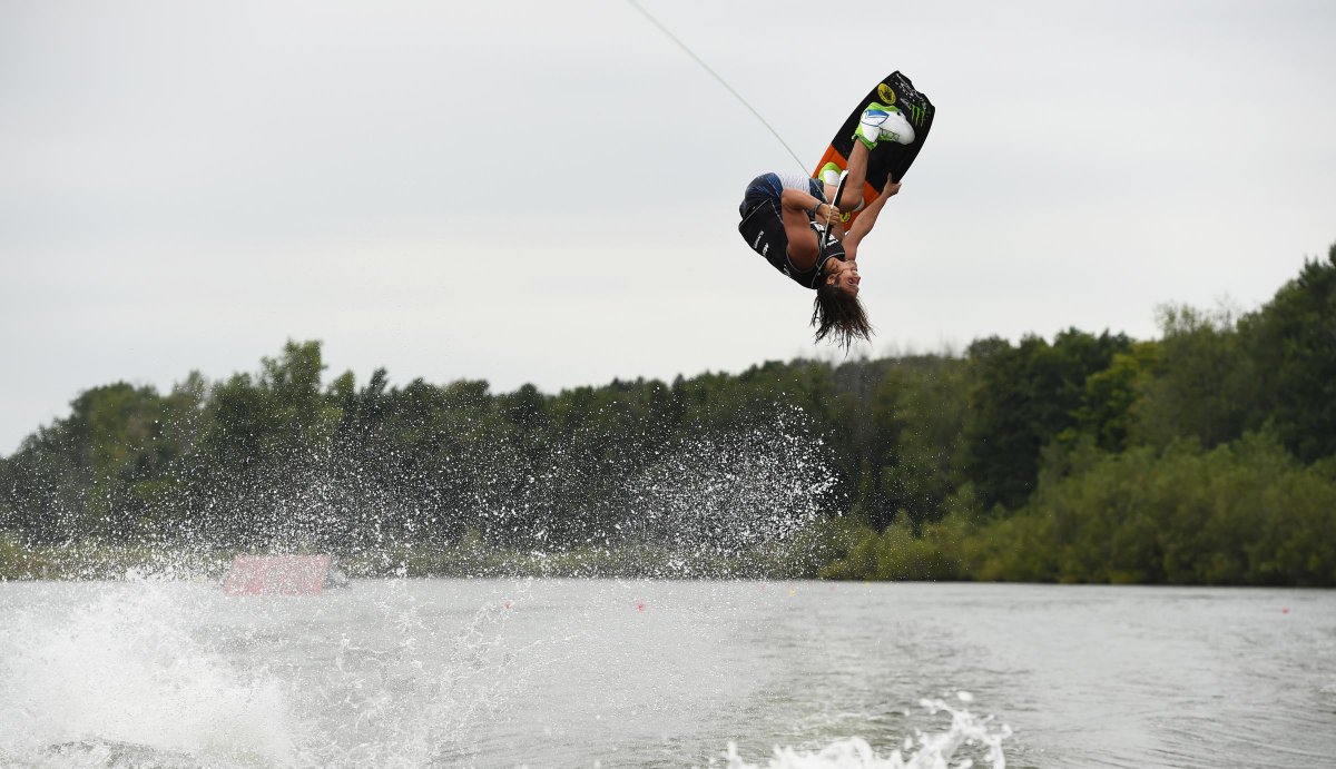 XGames's tweet photo. “Wakeboarding is a blessing.

I’m stoked that I can call this my ‘job.’”-Harley Clifford #MondayMotivation http://t.co/8a3TERzF5b
