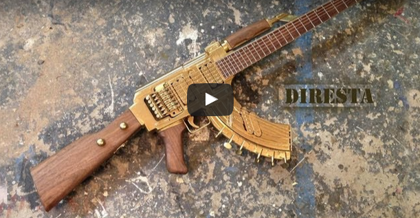 GuitarWorld's tweet photo. Watch As This Luthier Builds an #AK47 Guitar - http://t.co/8H3f6mweVU http://t.co/8GAh30OsYn