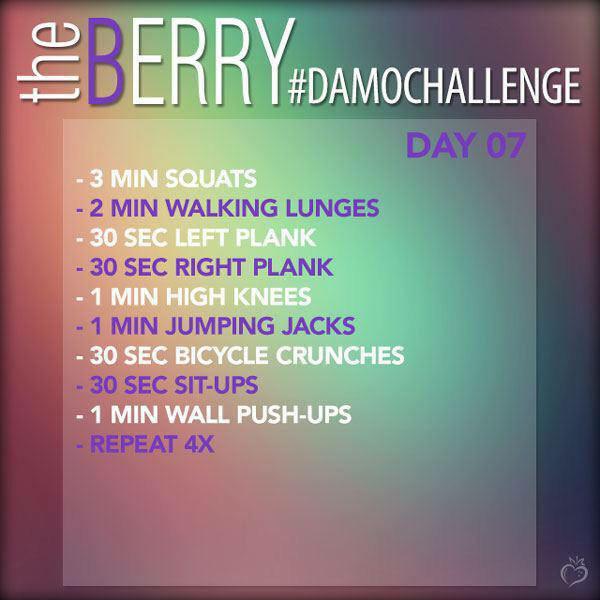 theBERRYColo's tweet photo. One week in, how are you doing? #DAMOChallenge http://t.co/KeMvcYXZ6z