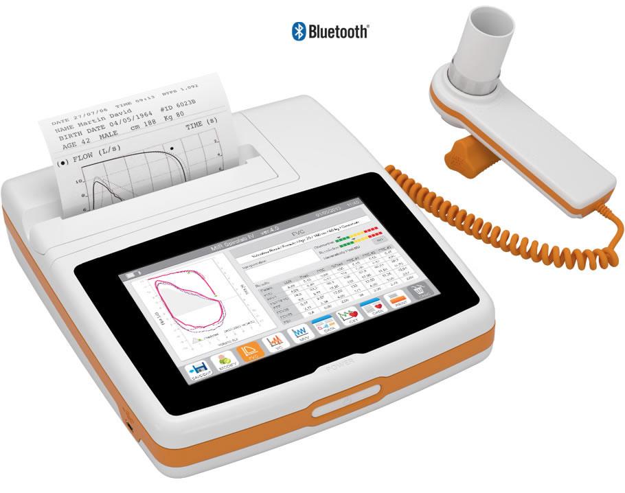 MIRmedical's tweet image. New #Spirolab by MIR: 7 inch touchscreen all in one desktop #spirometer with #oximetry option spirometry.com/ENG/products/S…