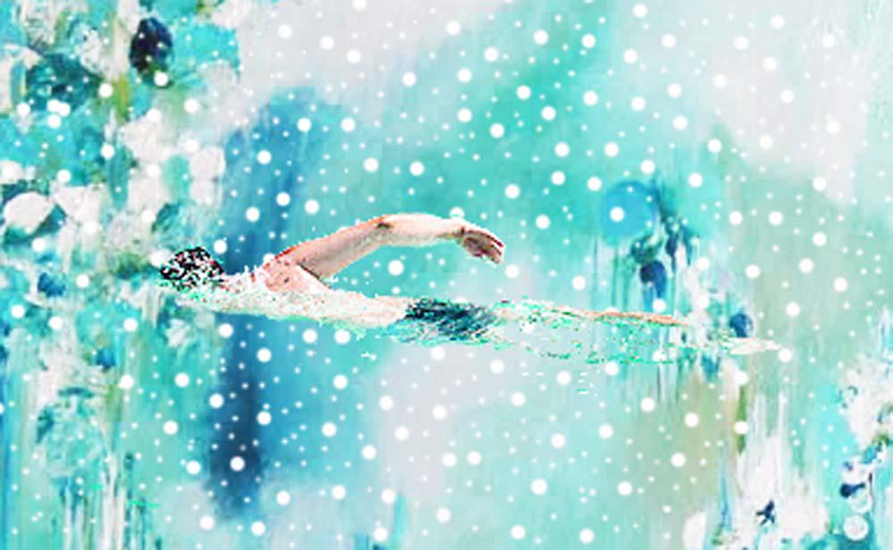IllustratingR's tweet photo. He swam in a sea of diamonds #creativeUNblock #jealouscurator #art http://t.co/SJUd7Nt9E5