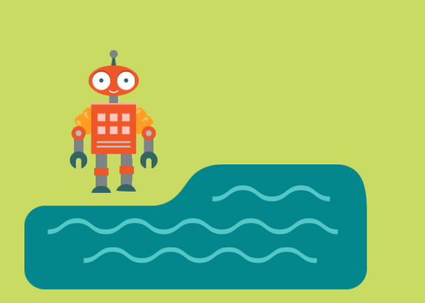 RonnieTheRobot's tweet photo. Want water wings? Try looking in the lake. http://t.co/kt4TT7zj3i