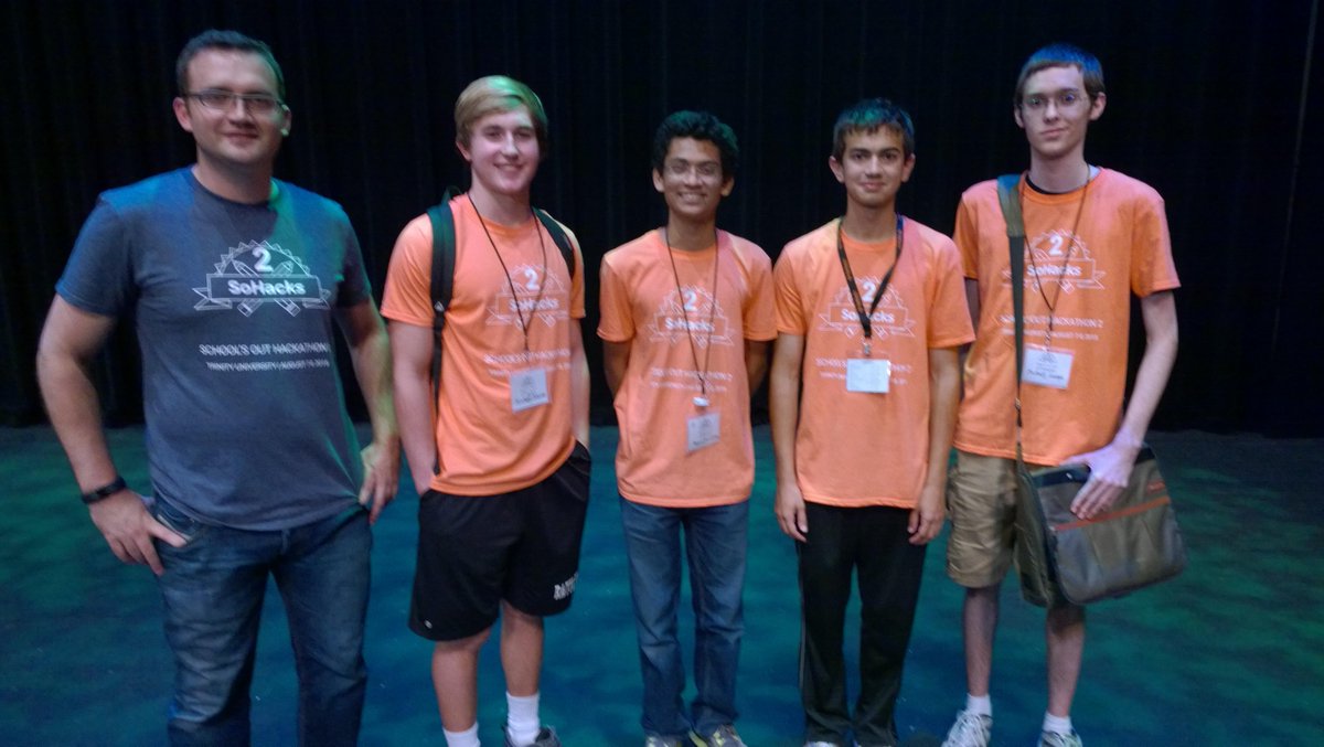 atxryan's tweet image. Congrats to Team Hamster at @SoHacks! They won the Microsoft prize w/ a computer vision mouse hack. #SOhacks