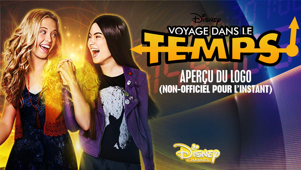DCNewsFR's tweet photo. Voici un petit aperçu du logo de la nouvelle série #VoyageDansLeTemps qui sera diffusée en 2016. #BestFriendsWhenever http://t.co/1dOLToUlNH