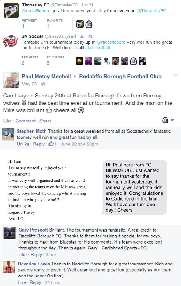 Radcliffe FC tweet media
