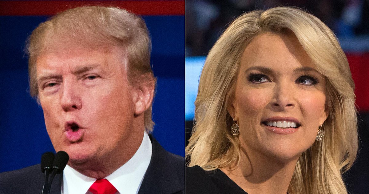 attn's tweet photo. Fox's Megyn Kelly ripped Donald Trump for being sexist in the #GOPDebate, and it was amazing. http://t.co/3yFmy5pUQi http://t.co/e1MKmjjL5Z
