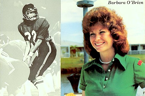 PattiPutnicki's tweet photo. Meet Barbara O'Brien, 1st QB for WNFL in #Dallas &amp; pre-Title IX pioneer. Story in this Wed's http://t.co/UNzP7PB4mE. http://t.co/r3UmvSO7F1