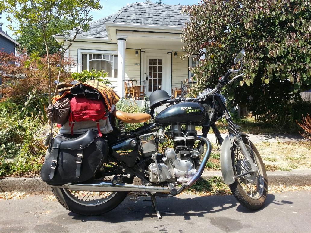 Via social media we spent the last 3 nights in Portland, in a beautiful home, with some lovely people. #royalenfield