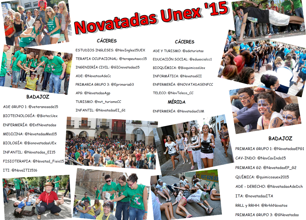 LeonciaCc's tweet photo. Novatos, aquí os dejo la cuenta de las novatadas de cada carrera 😉 ¡Y no olvidéis el champú, gel y quitamanchas! 😜 http://t.co/Qg2oTyKfu4