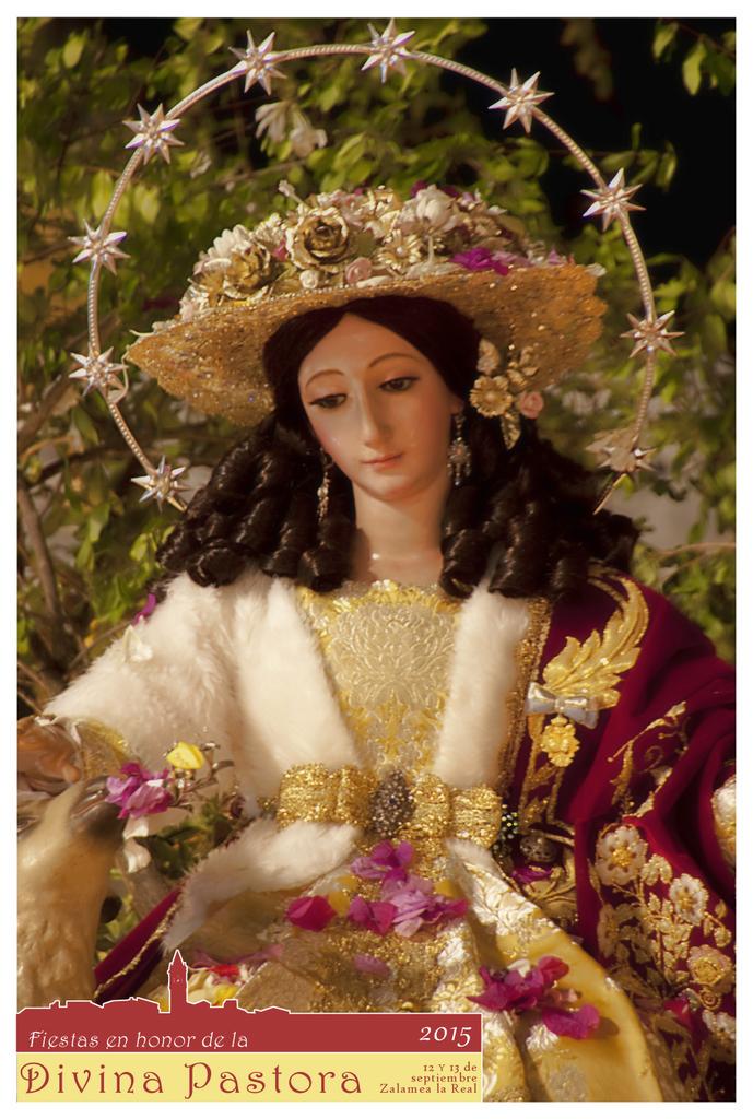 jesgoncab's tweet photo. Cartel de las fiestas de la Divina Pastora de Zalamea la Real 2015 http://t.co/blMe6LrKXY