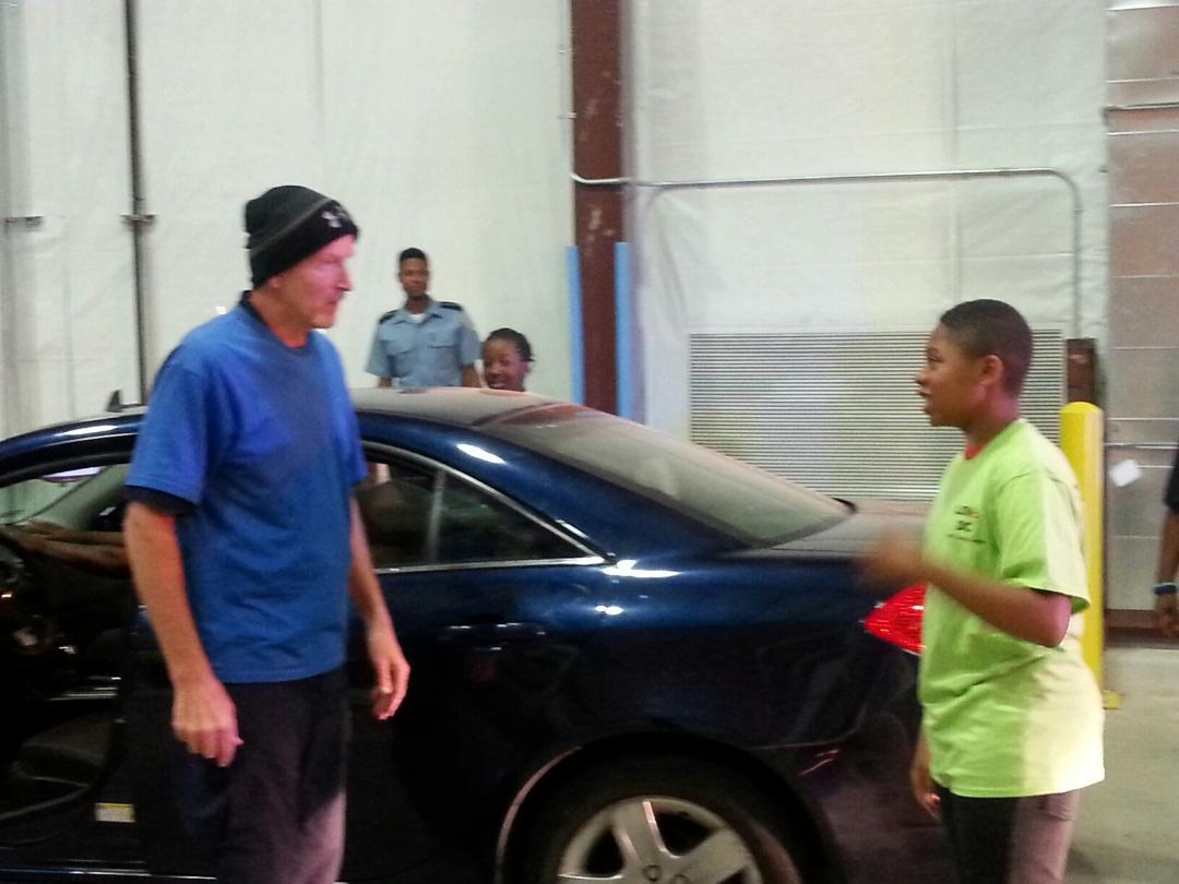 MPDCadetCorps's tweet photo. ERT &amp; Cadets host MPD Youth Creating Change in traffic stop scenario. http://t.co/3CiwgaiavA