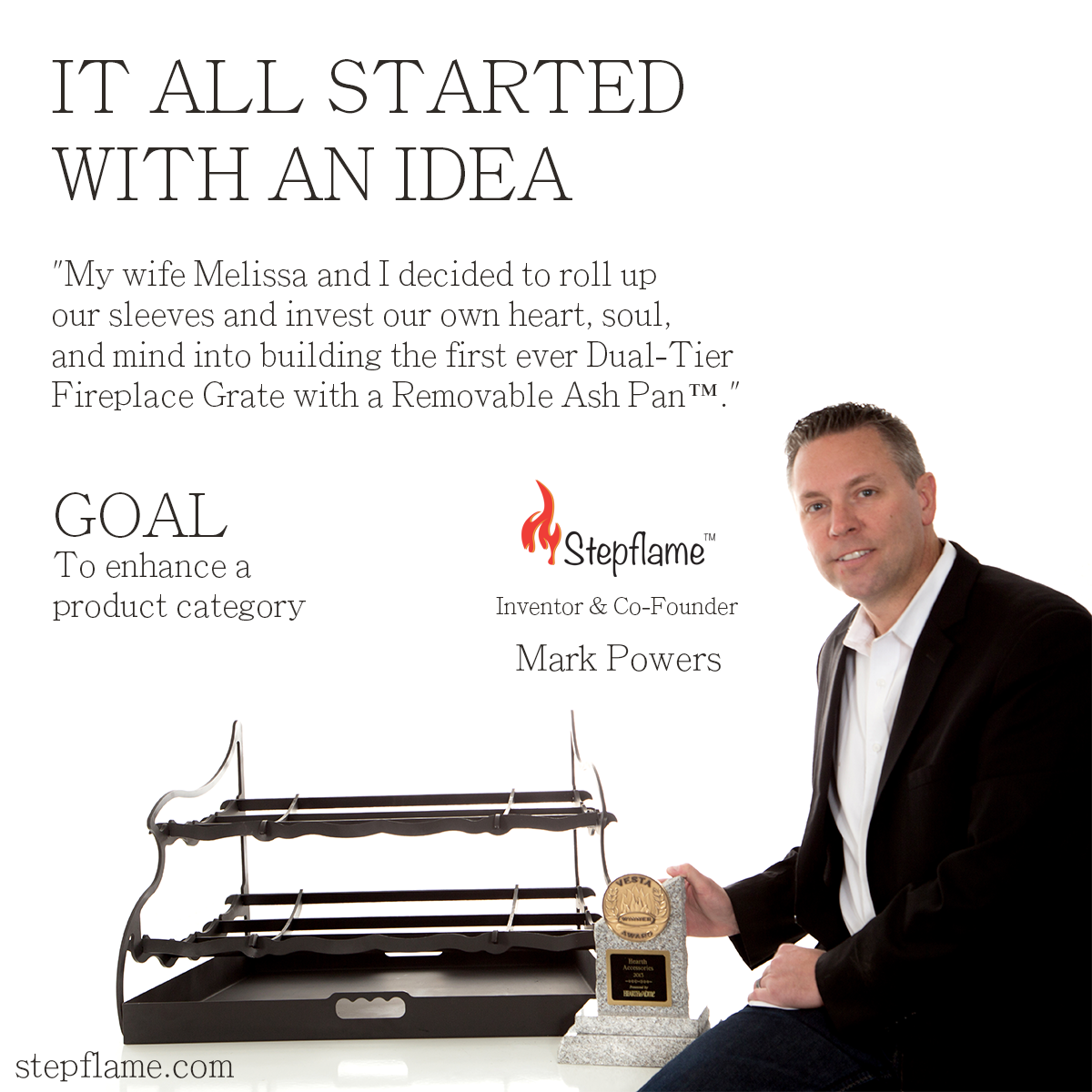 Stepflame's tweet image. #Homeowners are finding the #Stepflame to be the best investment for their traditional wood burning #fireplaces.