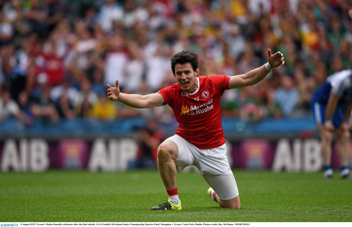 officialgaa's tweet photo. RT to vote for Mattie Donnelly of @TyroneGAALive as the http://t.co/Lw4gYD3Qcx Football Player of the Week! #GAA http://t.co/62AvUS1UDa