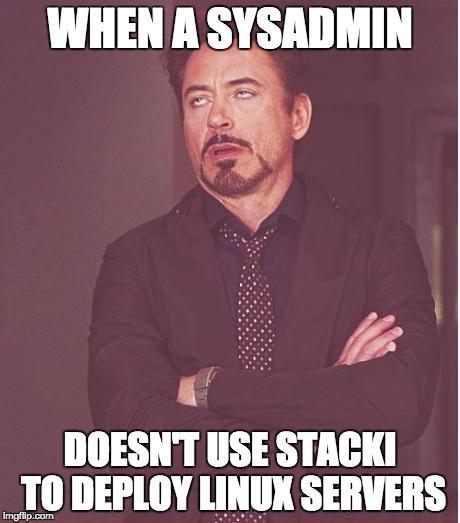 StackIQ's tweet image. That&apos;s right. Download #opensource #stacki now &amp;amp; give it a try - bit.ly/1EBbr1C #linux #baremetalinstaller