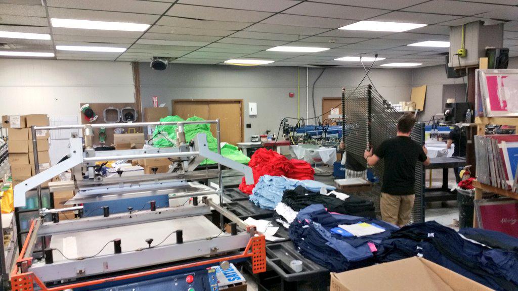 Drift0r's tweet image. I spent today visiting the facility where my shirts will be manufactured to ensure quality! coregamewear.com/drift0r