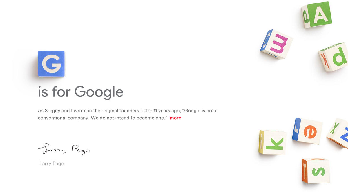 The A to Z of Alphabet, the company that now owns Google theverge.com/2015/8/10/9128…