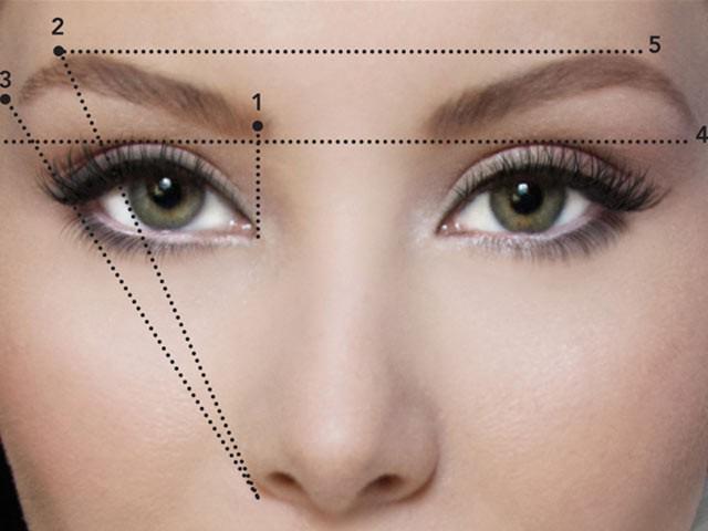 eyebrow dye