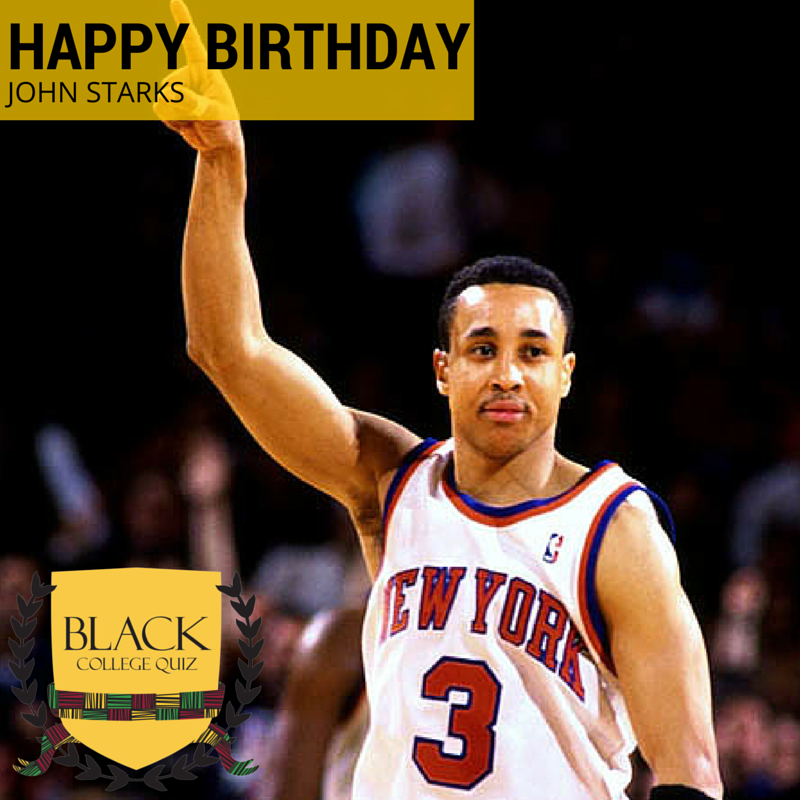 Happy Birthday John Starks! 