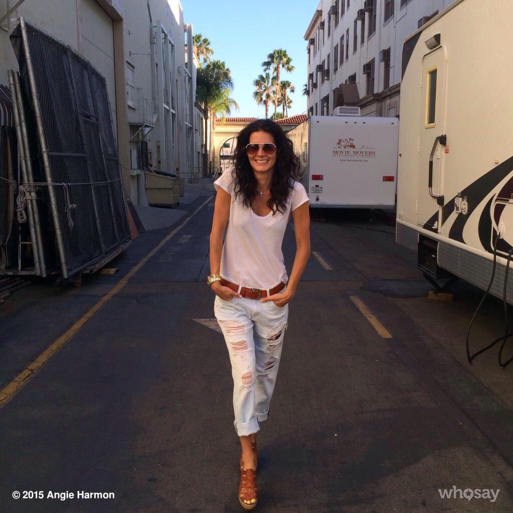 Happy birthday to angie harmon    