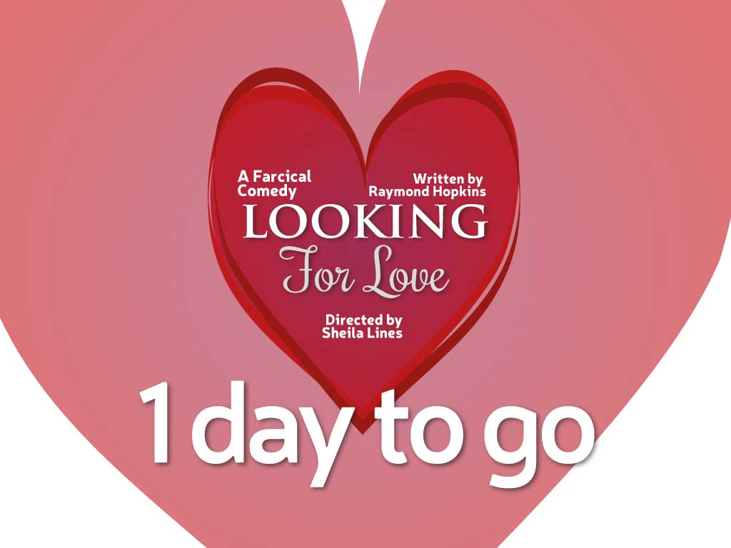 We're excited - 1 day to go until #LookingforLove the show starts tomorrow night at 8pm <a href="/LaneTheatre/">Lane Theatre</a>