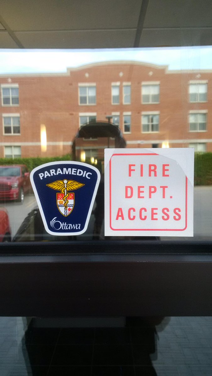 FlashPerolli's tweet photo. #BuildingAccess, First I've ever seen. Hope more to come @Ottawa_9_1_1 @ottawa_medic @OntParamedic http://t.co/NwIrc5txFD