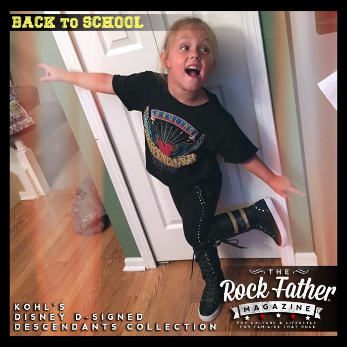 therockfather's tweet photo. #BTS: @TheRockDaughters check out Fashions from @Kohls & #DisneyDescendants http://t.co/lov1GV0u75 #DescendantsEvent http://t.co/uQiVqDGSpI