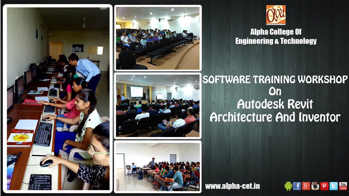 acetcampus's tweet photo. Software Training Workshop On Autodesk Revit Architecture And Inventor was arranged by Alpha College. http://t.co/QTgP4zCLJP
