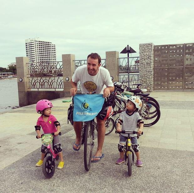UNDP's tweet photo. 10 photos from @ddfprice's epic @PoletoParis #ClimateAction ride to #COP21: http://t.co/xSZUrPd6PG v @Buzzfeed http://t.co/wtzkBbObcW