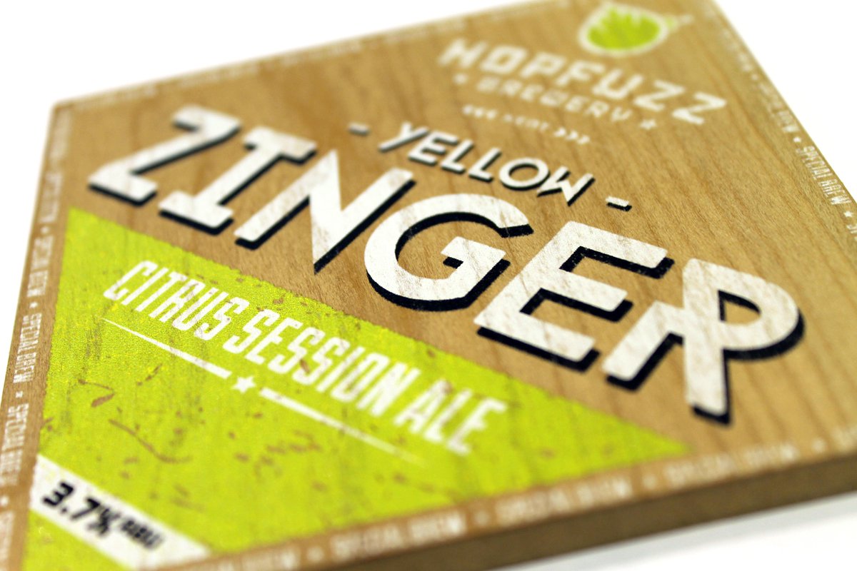 HopFuzz's tweet image. We have Yellow Zinger on show at the @gbbf this week!