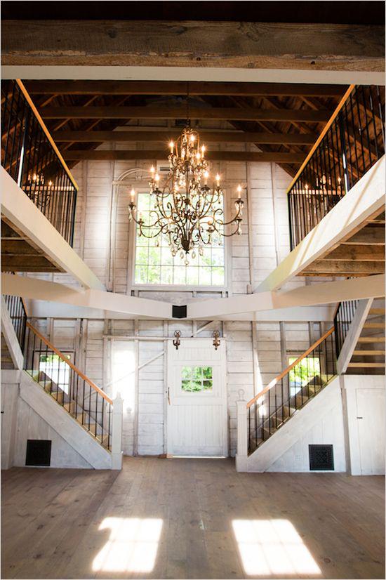 Monday #weddingvenue! We are in love with this barn located in the White Mountains of Maine! #HardyFarm #wedding