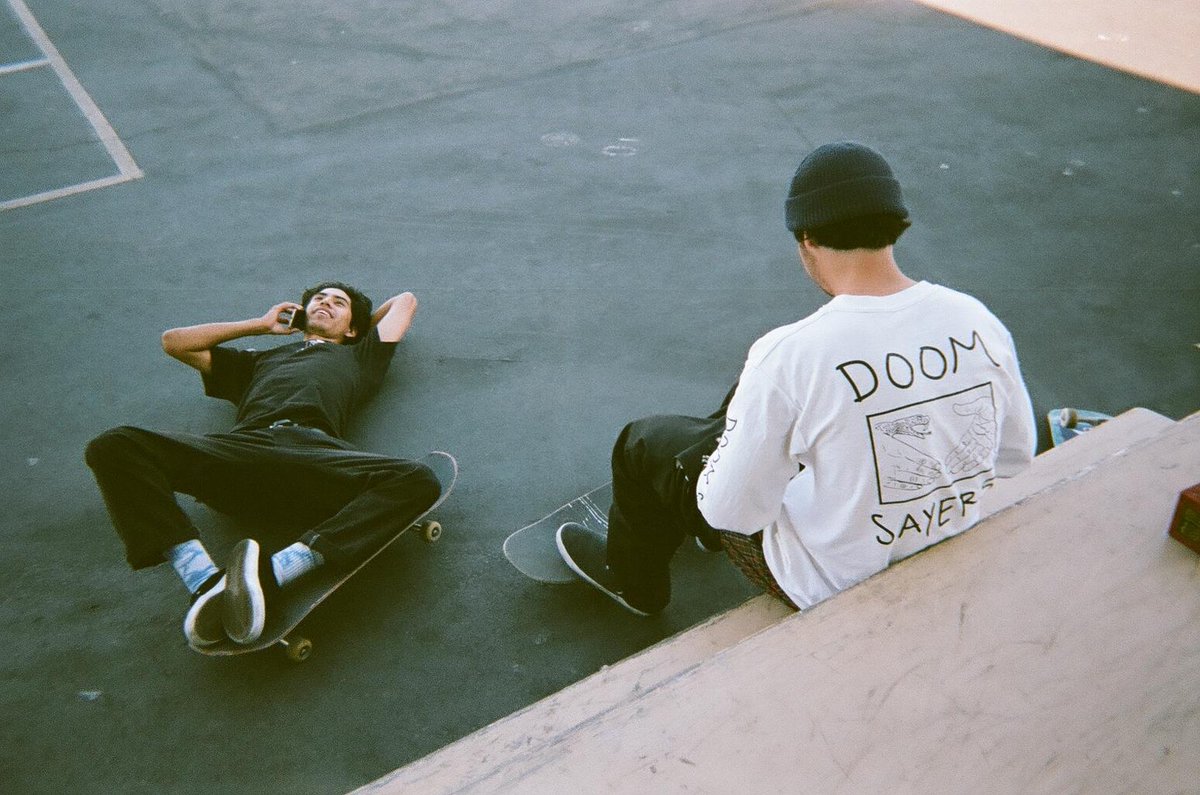 doomsayersclub's tweet image. Rick Fabro &amp;amp; Ronnie Sandoval. Brothers who skate together, stick together.  #WeAppreciateDoomsayers #SnakeShake
