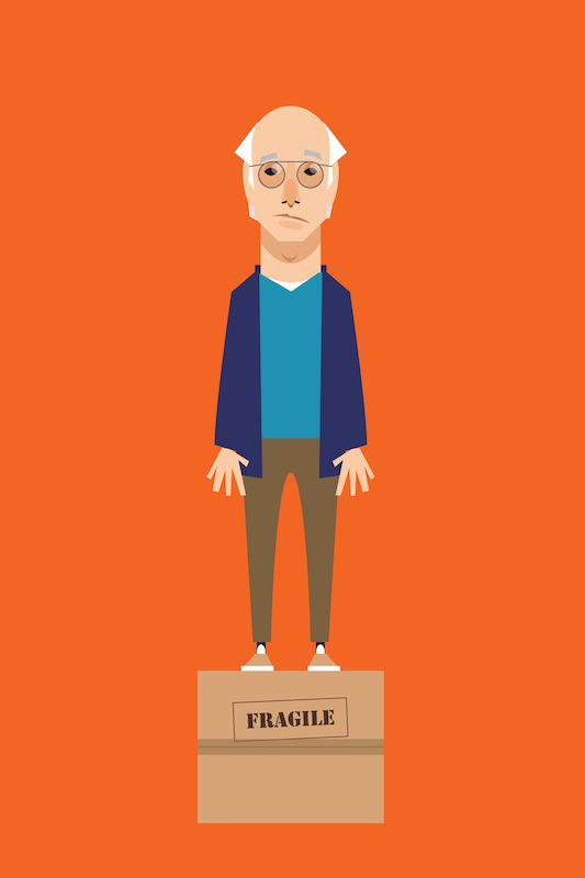 MyModernShop's tweet photo. "Larry David” by Stanley Chow is now available at the link! http://t.co/McryDSPHMq http://t.co/Io4ar5aaj8