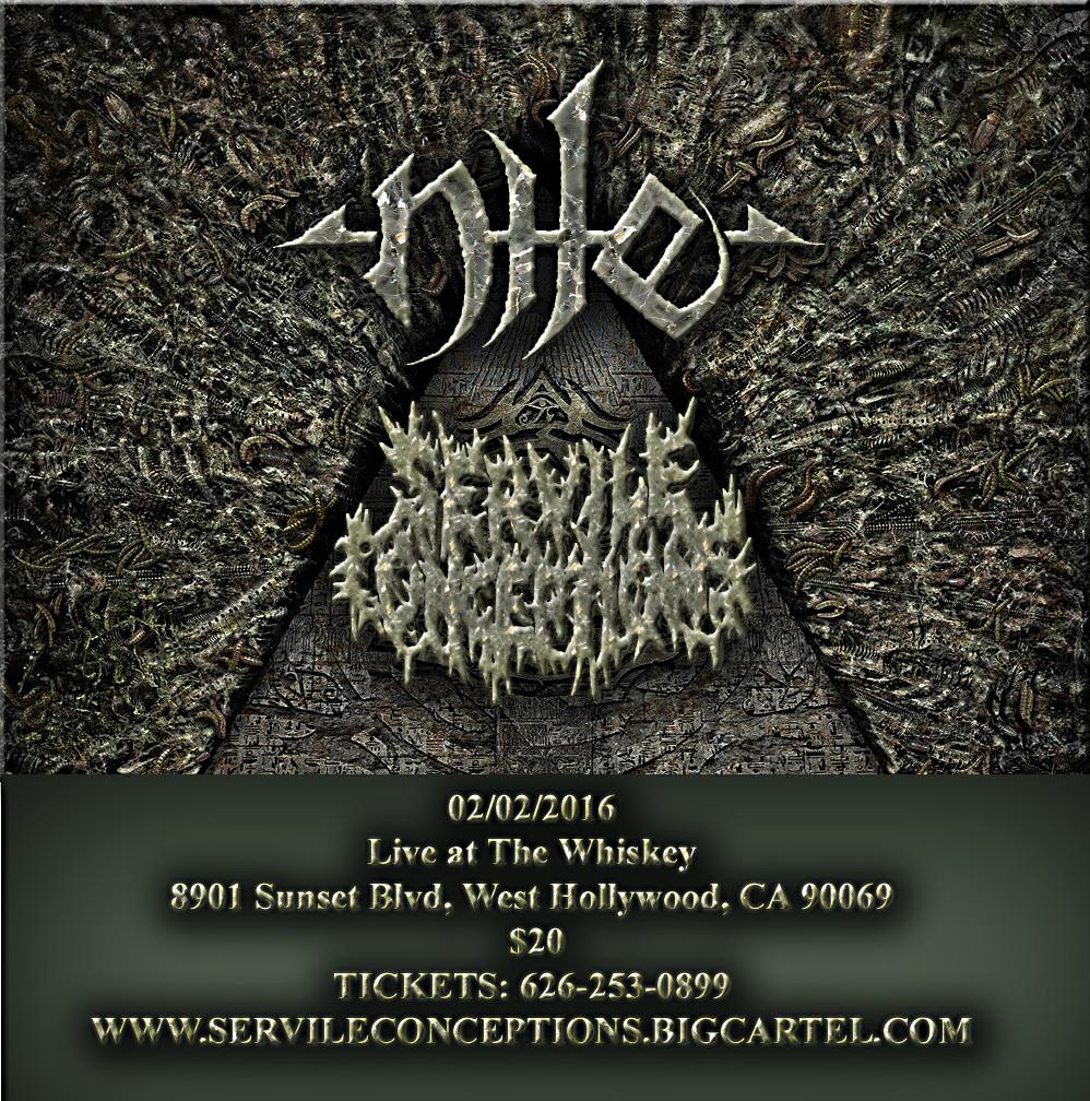 Come join us! <a href="/nilecatacombs/">Nile</a> #nile #deathmetal #whiskey Tickets: servileconceptions.bigcartel.com/product/nile-a…