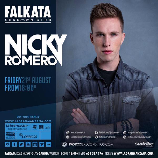 LoudCave's tweet photo. RT y entra en el sorteo de 2 entradas VIP para ver a Nicky Romero, Arno Cost y Volt &amp; State en Falkata Gandía http://t.co/NrT1RZCA7B
