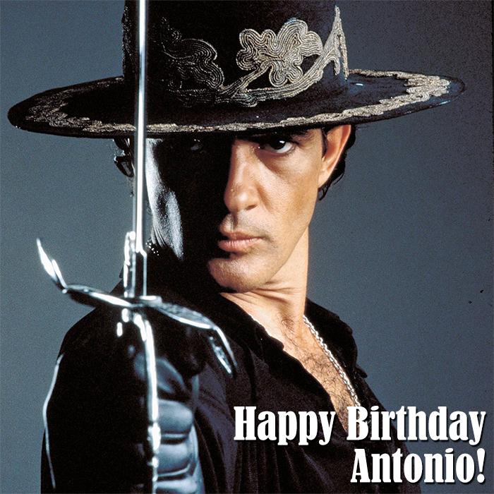 Happy 55th Birthday Antonio Banderas !    