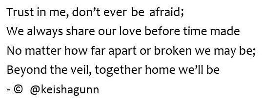 KeishaGunn's tweet photo. #poem #poetry #love #eternal #weareone #loss #beginning #end #time #timelessness #hope #howwecametobe #eternity http://t.co/vYiamhEaV1