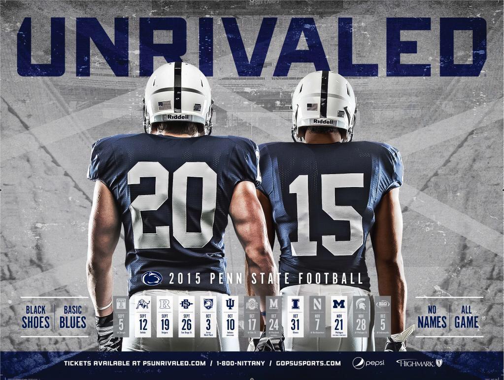 PosterSwag's tweet photo. #PosterSwag Social Vote: RETWEET this to vote for @GoPSUsports @PennStateFball as the #1 FBS Football Poster! http://t.co/zrBXbSQENw