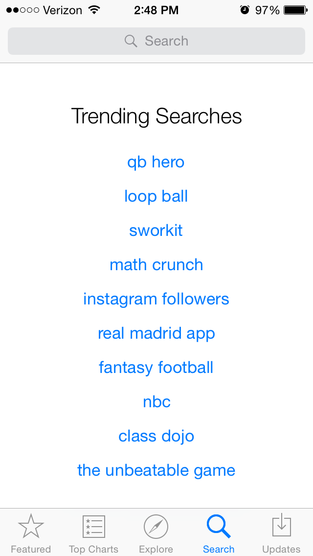 qb_hero's tweet photo. QB Hero is #1 on Trending Searches in the App Store! Go check it out now!
http://t.co/lrIf83wrht http://t.co/EFDYVq8k0Z