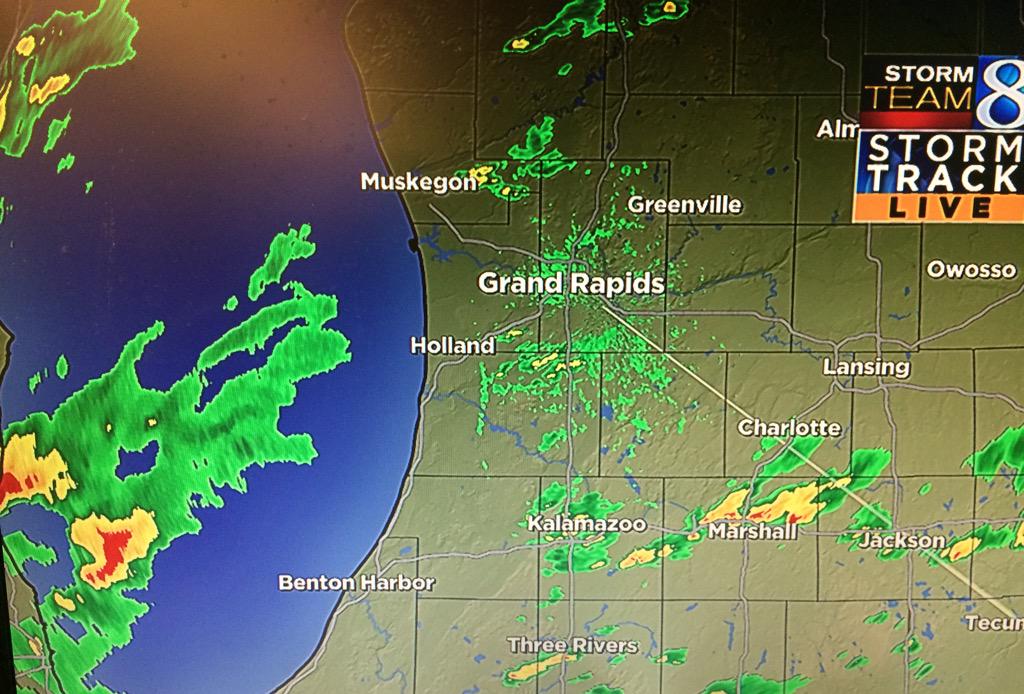 aaronlafferty's tweet photo. There's a ghost on the radar!
@bsteffen @matthewkirkwood @ellenbacca @wx8 @terrideboer
#WMIWX
Or maybe a monster? http://t.co/OMZv8JqQnb
