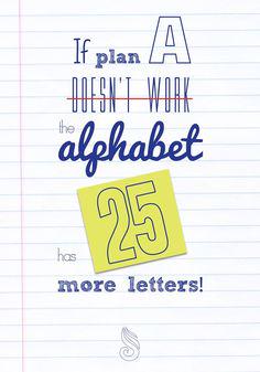 ChicTweak's tweet image. Life is all about how you handle Plan B ... #MondayMotivation