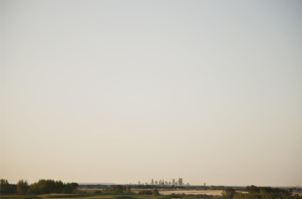 We feel miles away from the hustle &amp; bustle, but on clear days we remember just how close we are to our fair city!