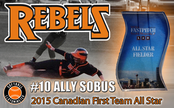 Lloyd_Liners's tweet photo. Congratulations to @ally_sobus20 on being named as a 2015 @SoftballCanada First Team All Star! #yll http://t.co/8e0YVLGKpL