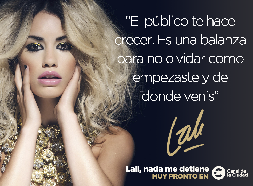 CanalCiudadBA's tweet photo. ¿Estás preparado? MUY PRONTO especial de @laliespos en @CanalCiudadBA! #LaliNadaMeDetiene http://t.co/8bJUApY4lf